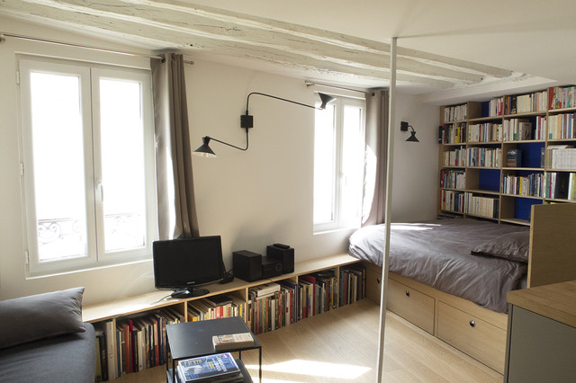 Studio trendy-sovevaerelse