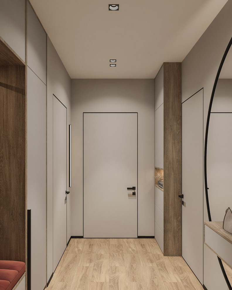 Интерьер прихожей в современном стиле , г. Березовский