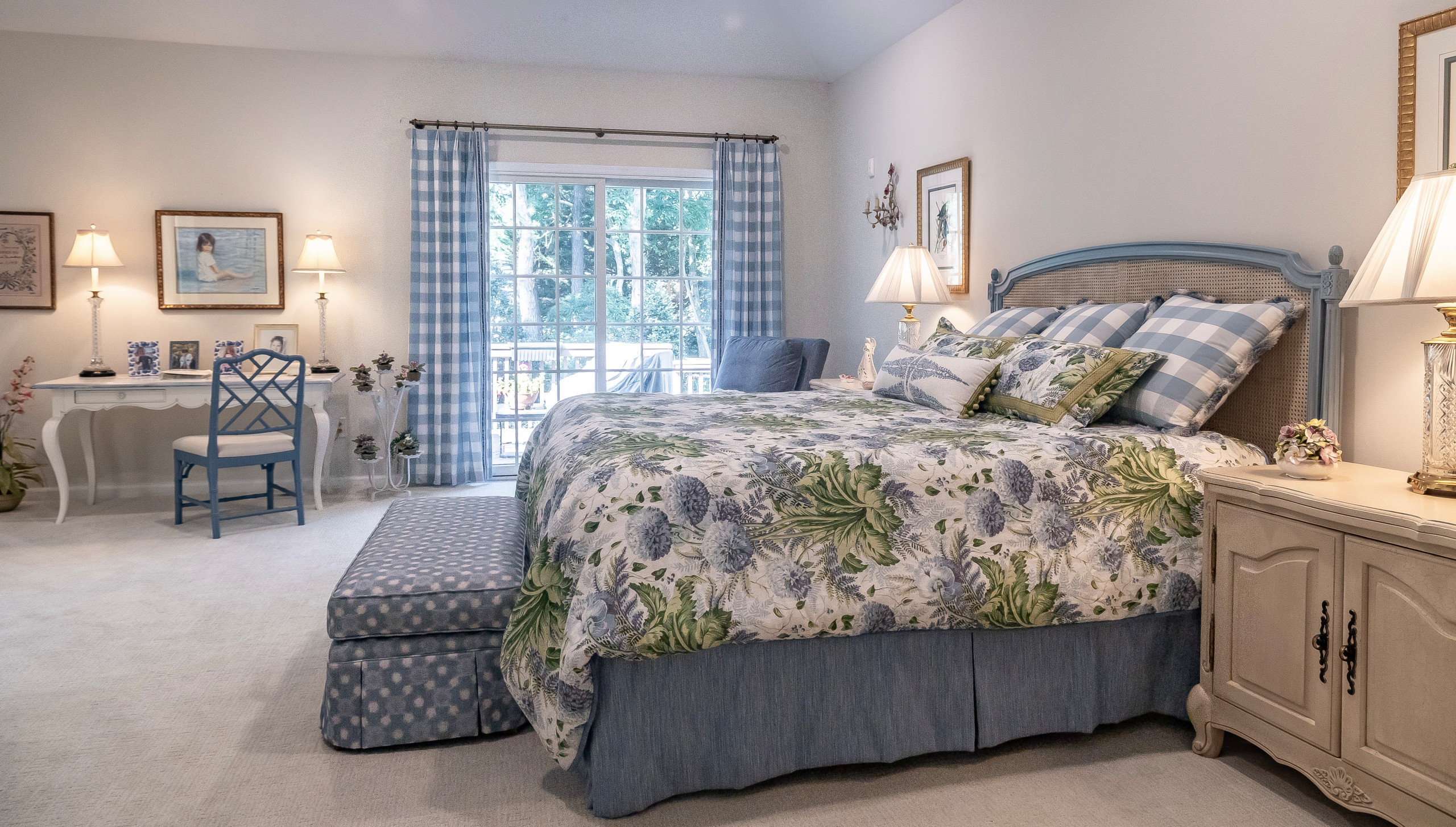 Custom Bedding and Window Treatments