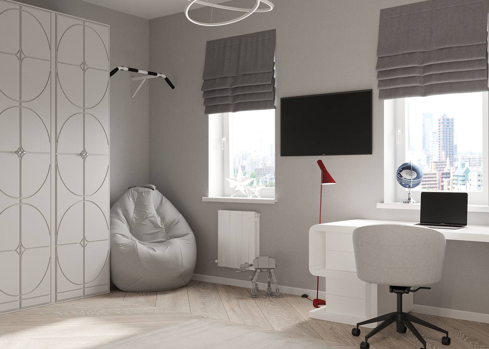 Детская в стиле футуризм 13 м2