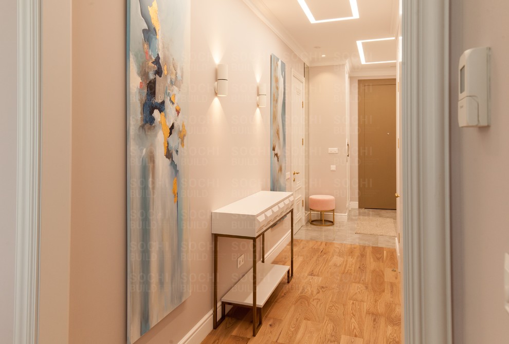 Квартира в ЖК «Актер Гэлакси», 78м², стиль: современная классика. Сочи