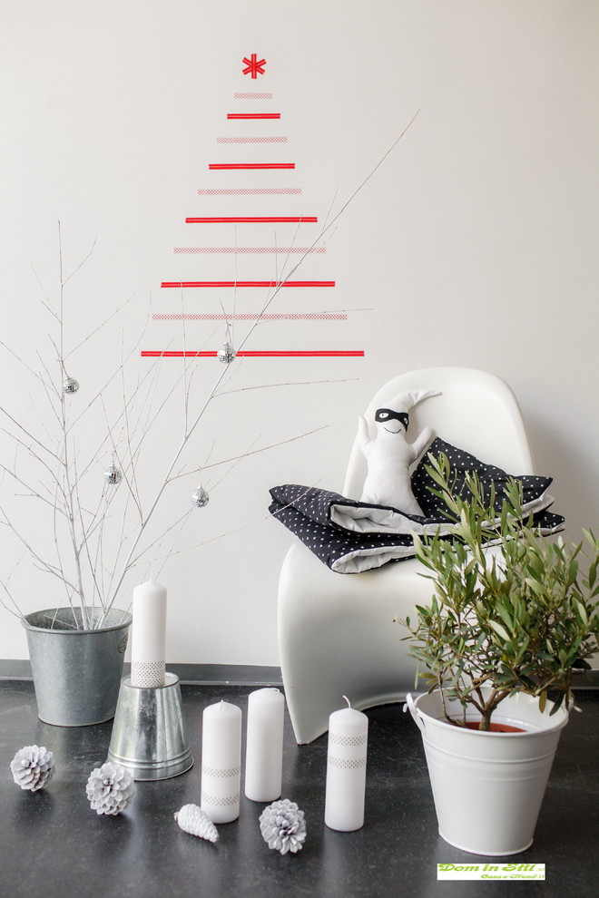 Example of a trendy home design design in Other