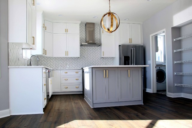 Maple Grove Make Over modern-kueche
