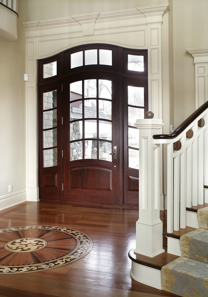 Transitional entryway in New York.