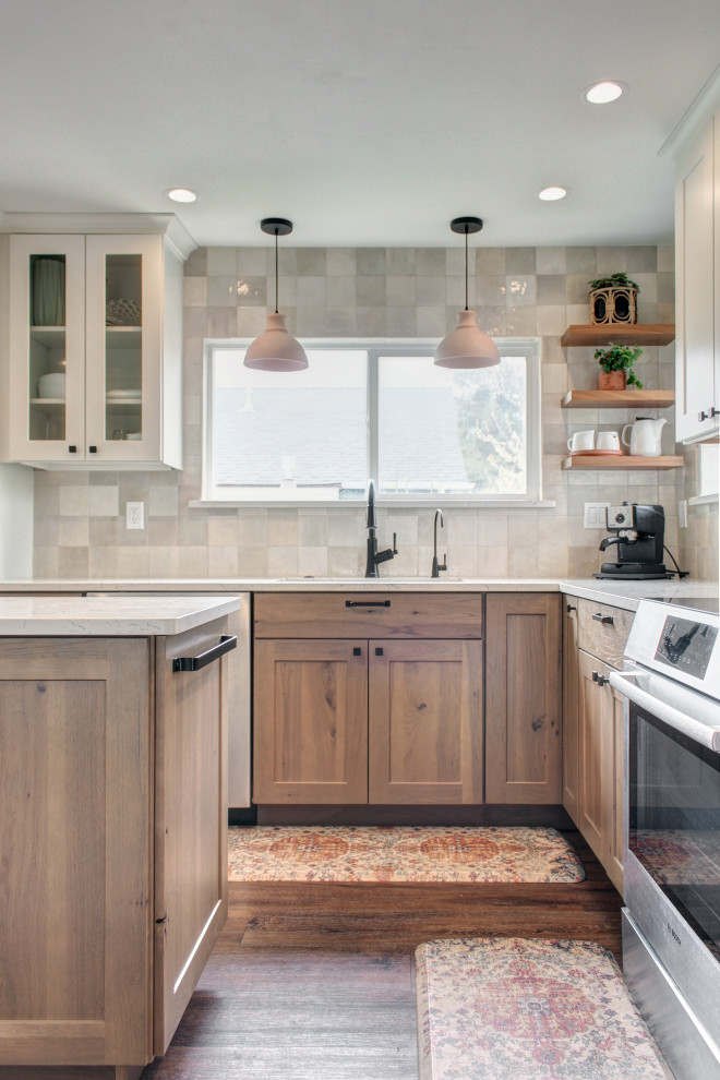 Boho Bungalow Kitchen - Farmhouse - Kitchen - Other - by Nicolette Jarquin, CKD | Houzz