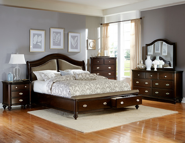 The Seraphina Bedroom Set Transitional Bedroom Miami