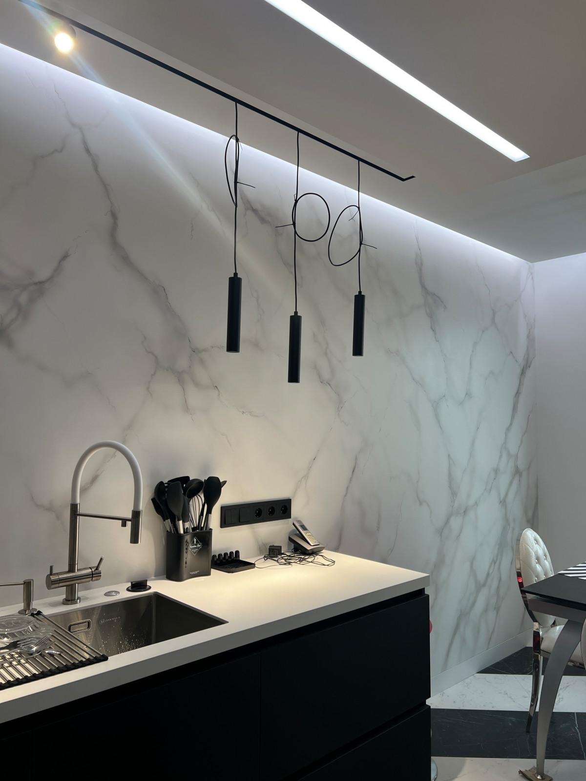 Black&White, проект квартиры