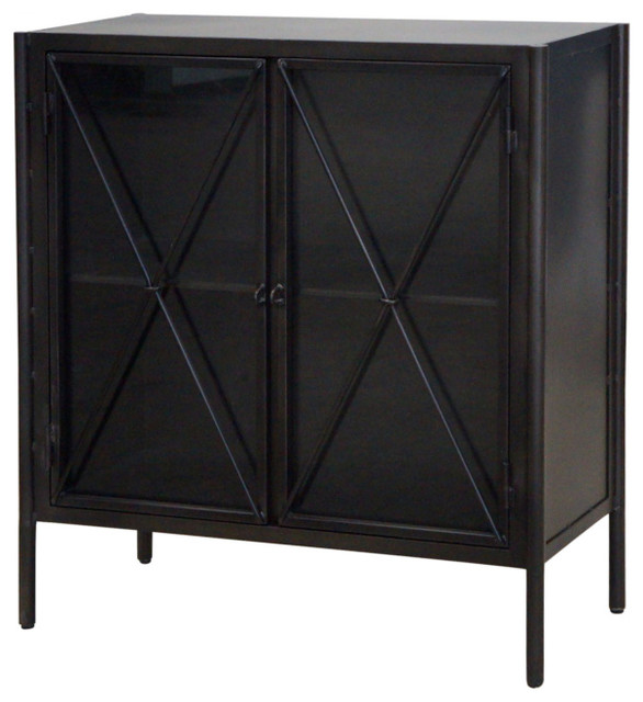 Partha Small Cabinet-Waxed Black