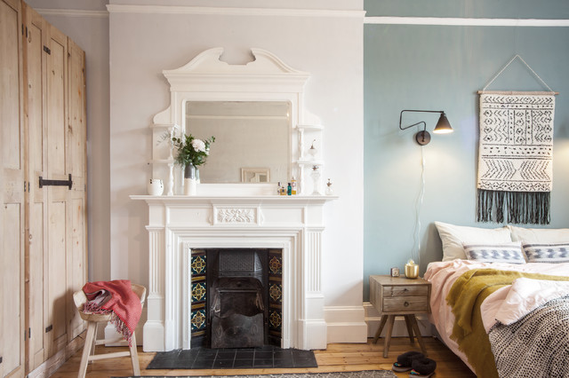 Period features & skandi pieces scandinavian-bedroom