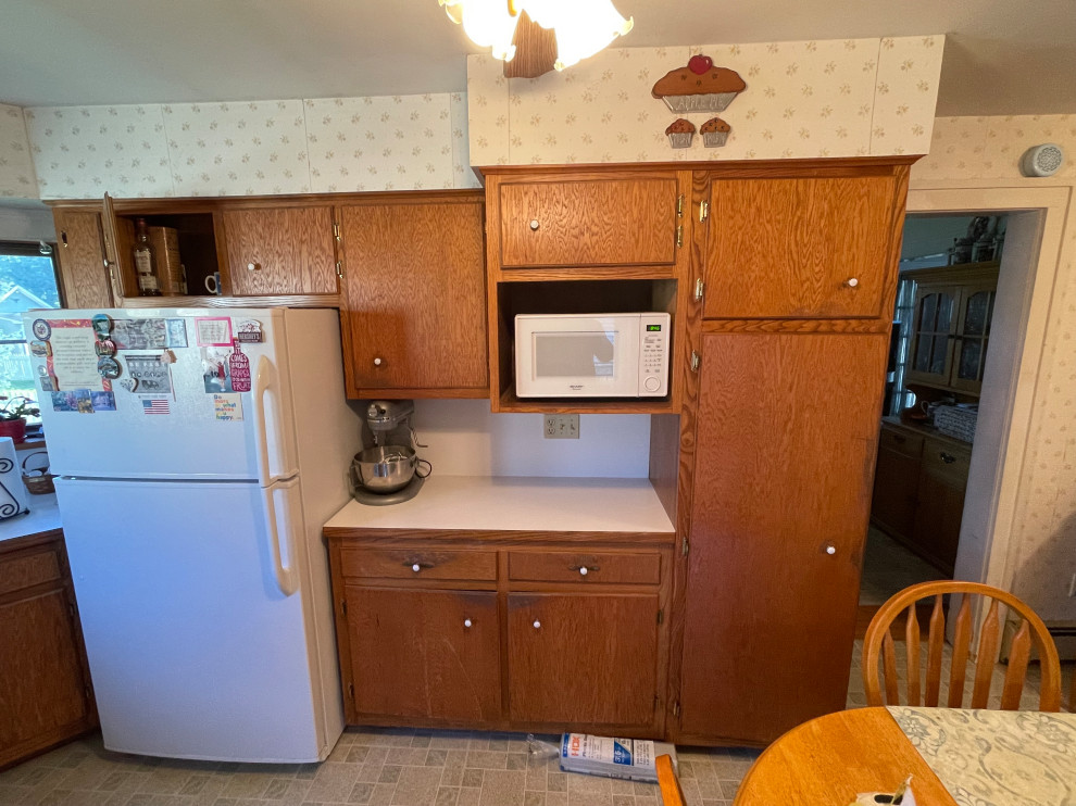 Morristown | Refurbished Kitchen Cabinets With New Paint