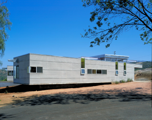 Valley Center House trendy-hus-og-facade