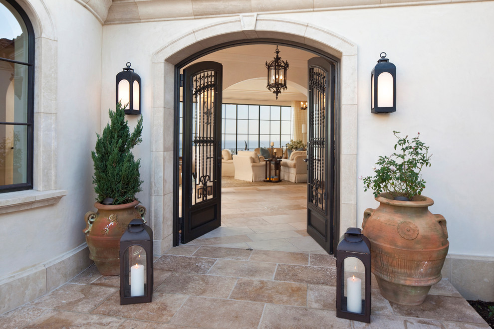 Traditional entryway in San Diego.