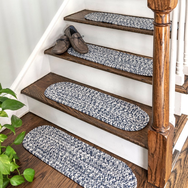 nuLOOM Braided Lefebvre 13Piece Stair Treads Contemporary Stair