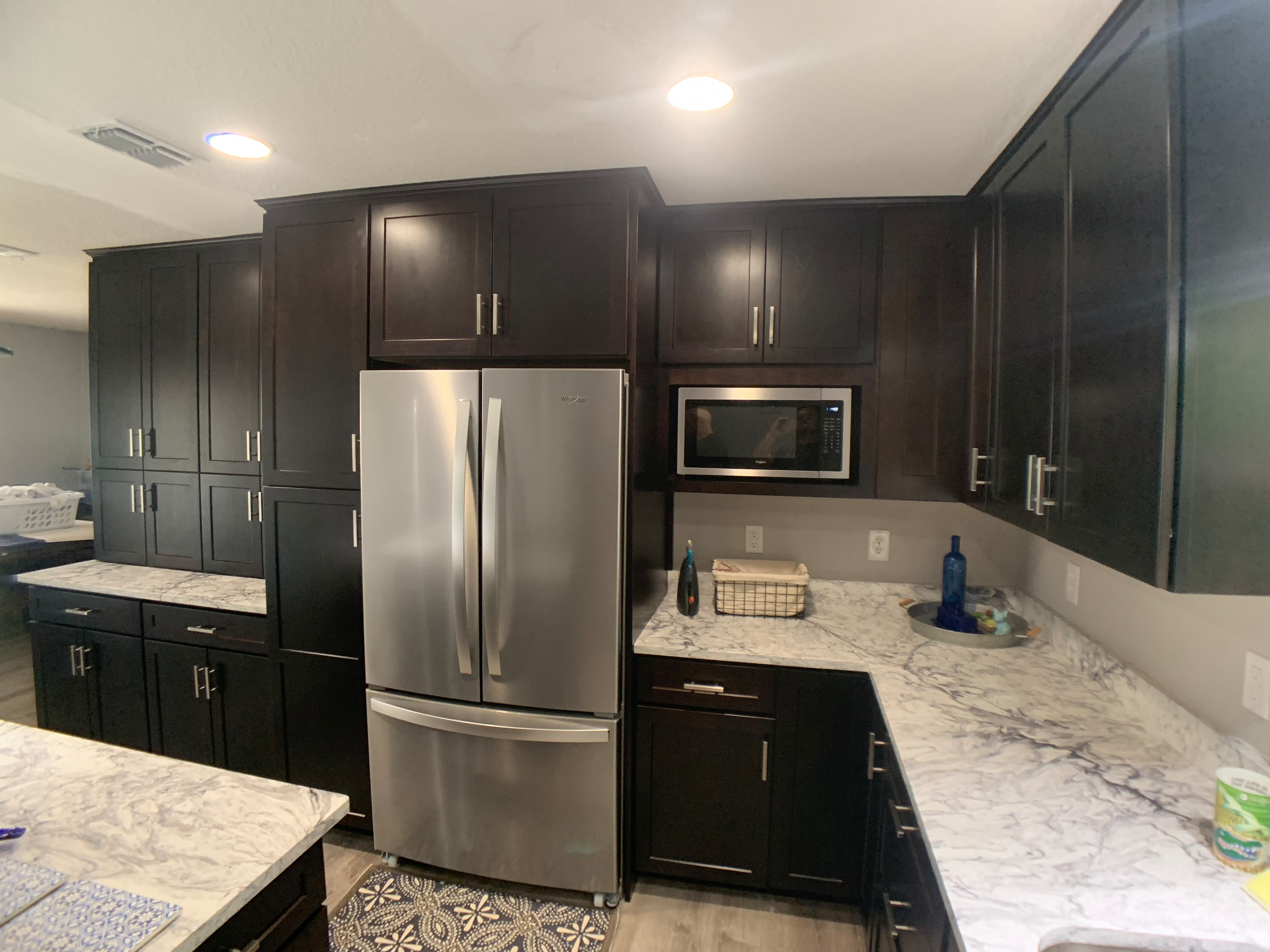 Espresso Shaker Kitchen Remodel