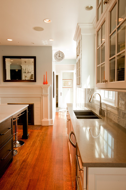 Transitional Glam Kitchen klassisk-koekken