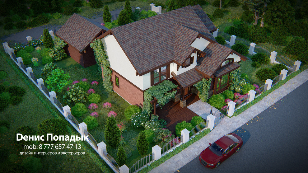 Дизайн проект дома и участка