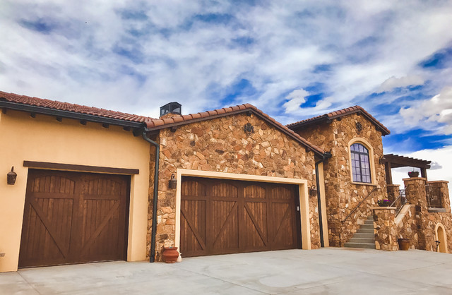 Custom Wood Garage Door Country Garage Denver By American