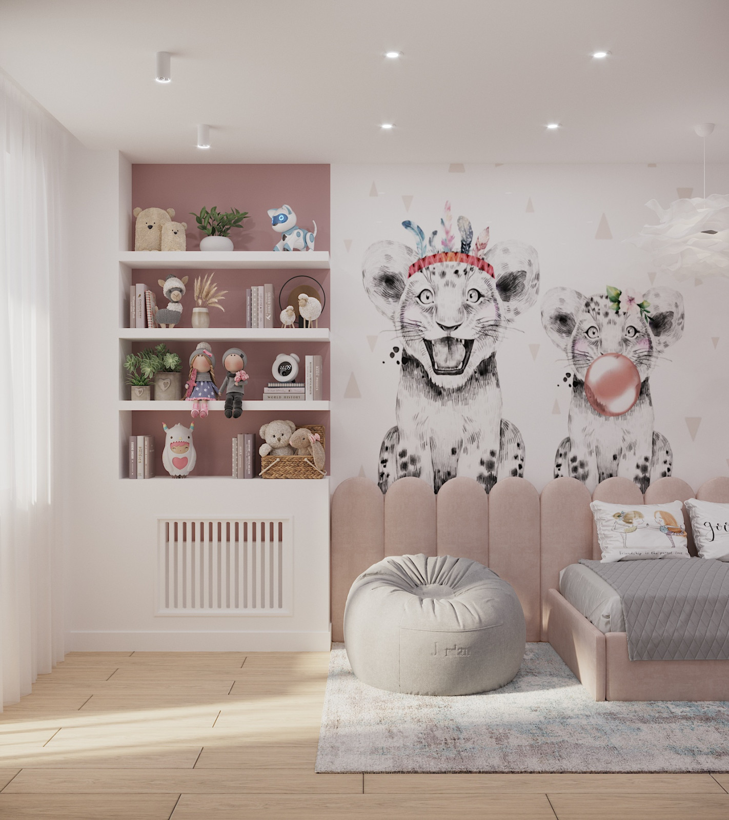 Дизайн-проект квартиры, площадью 126,2 м2