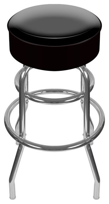 High Grade Black Padded Bar Stool