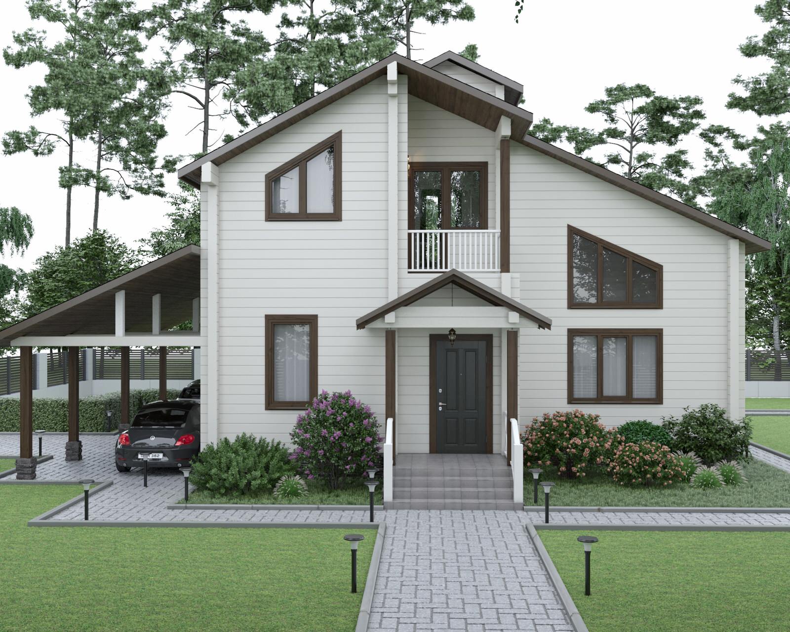 Проект дома в московской области, коттеджный поселок «ОЗЕРО ЖЕМЧУЖИН»