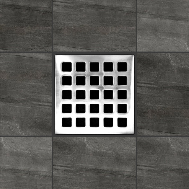 Shower Drain Grates, Decorative Stainless Steel 5 syles and 3 colors