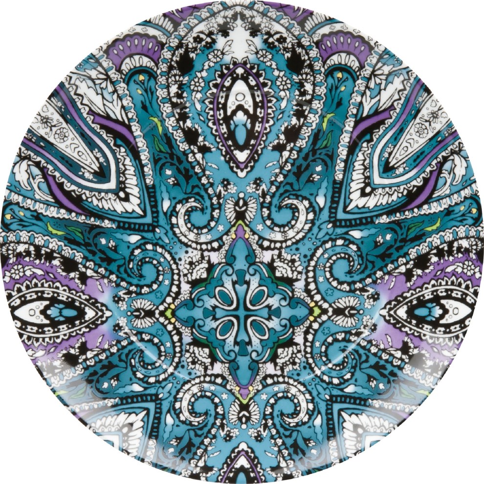 Set of 4 Accents Plates Modern Decorative Plates by Waechtersbach