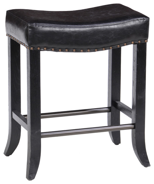 Varville Backless Counter Stool Transitional Bar Stools And Counter Stools by Kosas