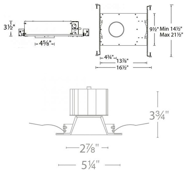 Aether Color Changing LED Square Open Reflector, Light Engine Flood ...