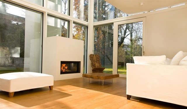 Kamine - modern contemporary-living-room