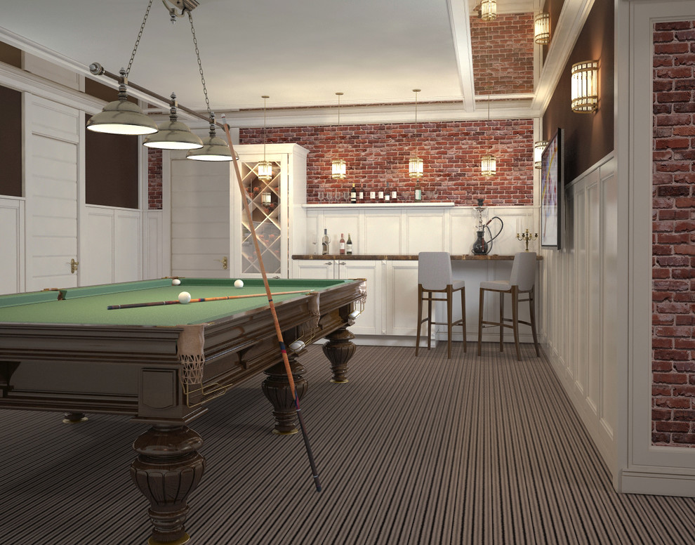 3D-проект бильярдной