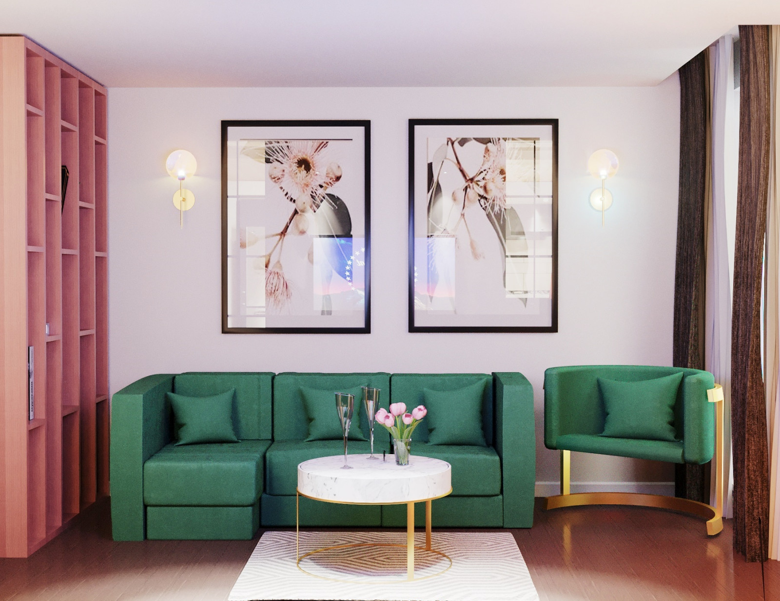 Гостиная зона