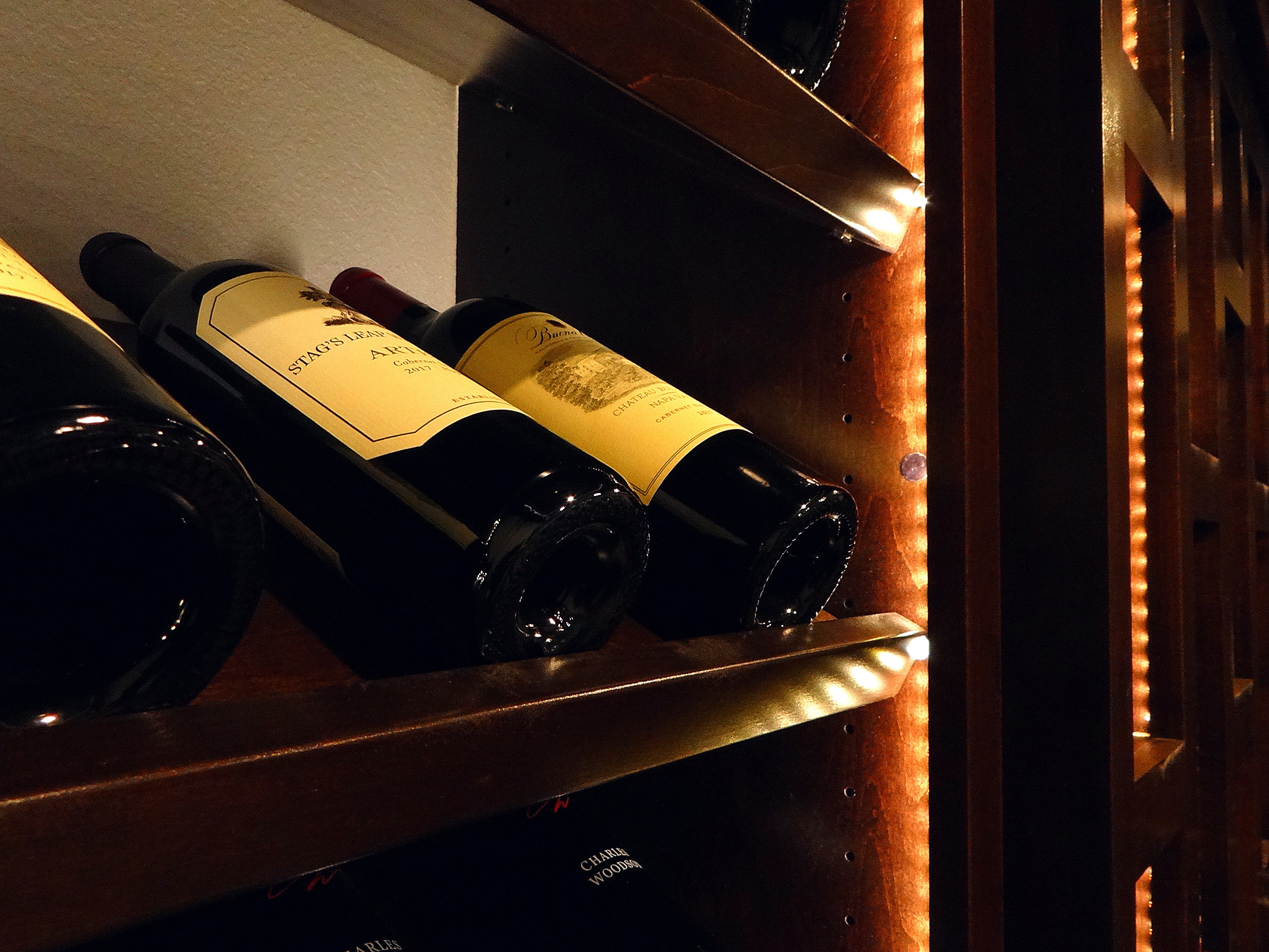 Sussex Residence - Lower Level Wine Room