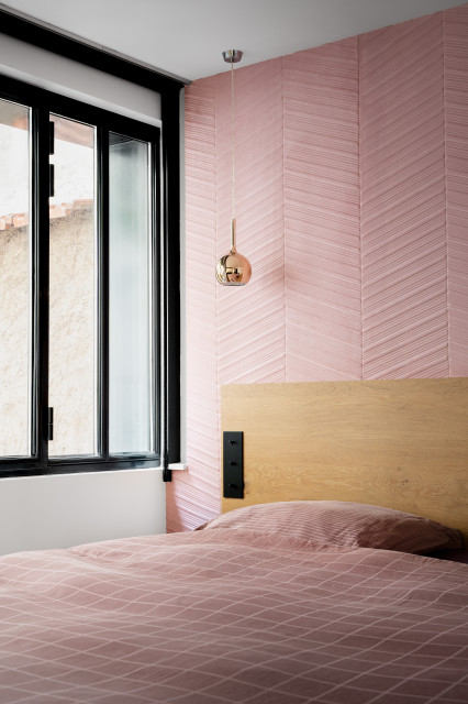 Abbesses contemporary-bedroom