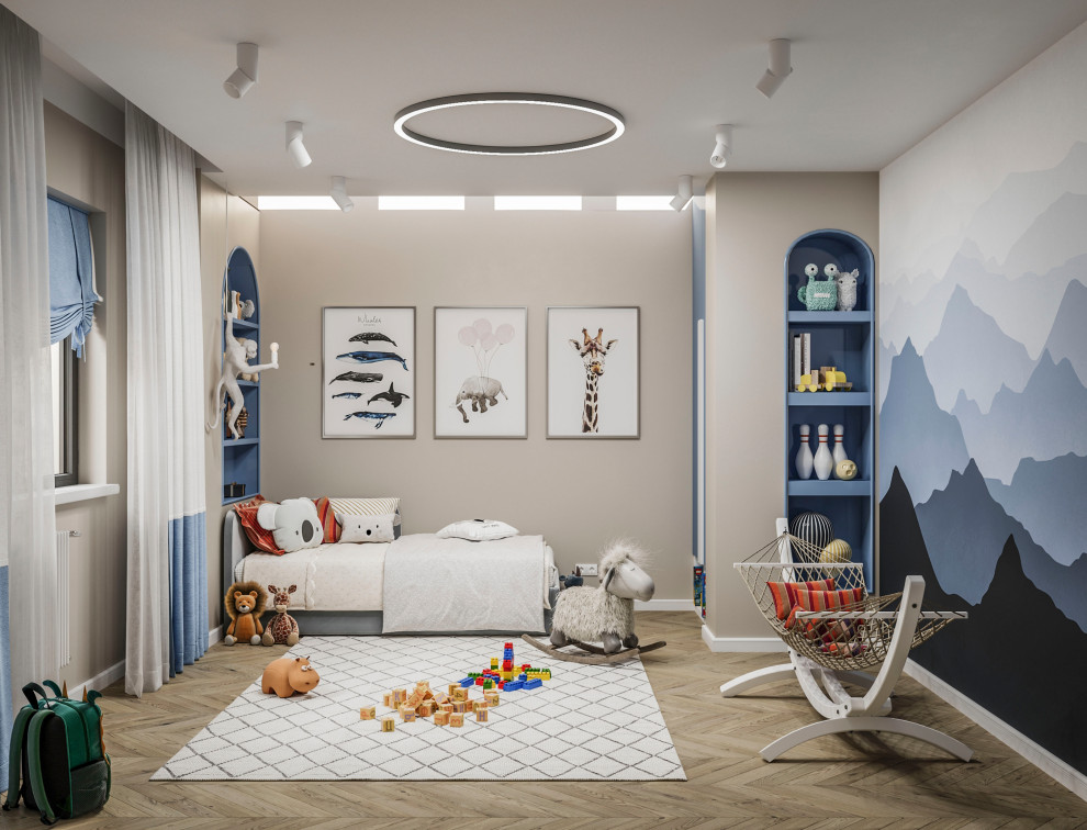 Дизайн интерьера для мальчика