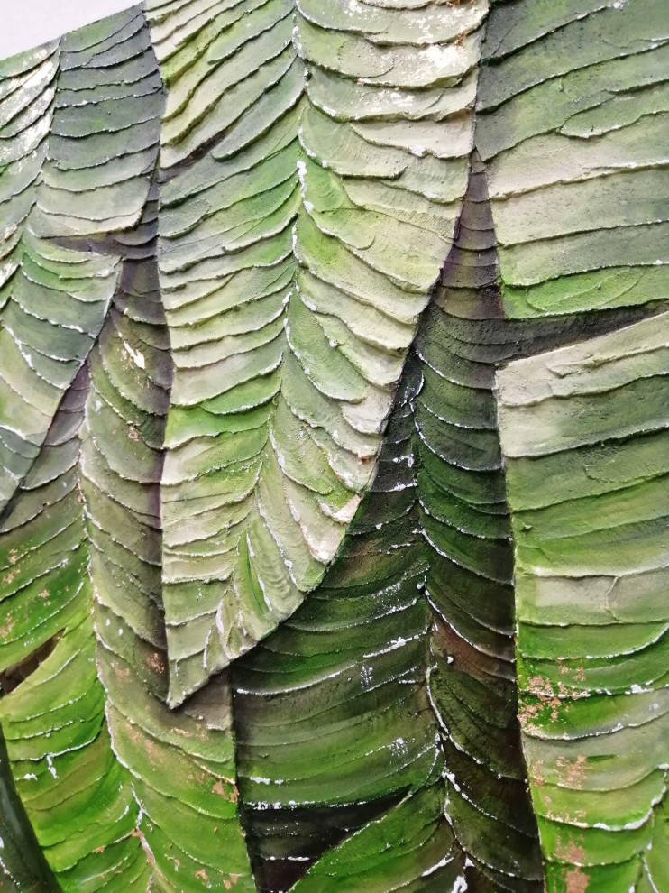 Выполненный проект. Текстурные картины в обеденную зону.