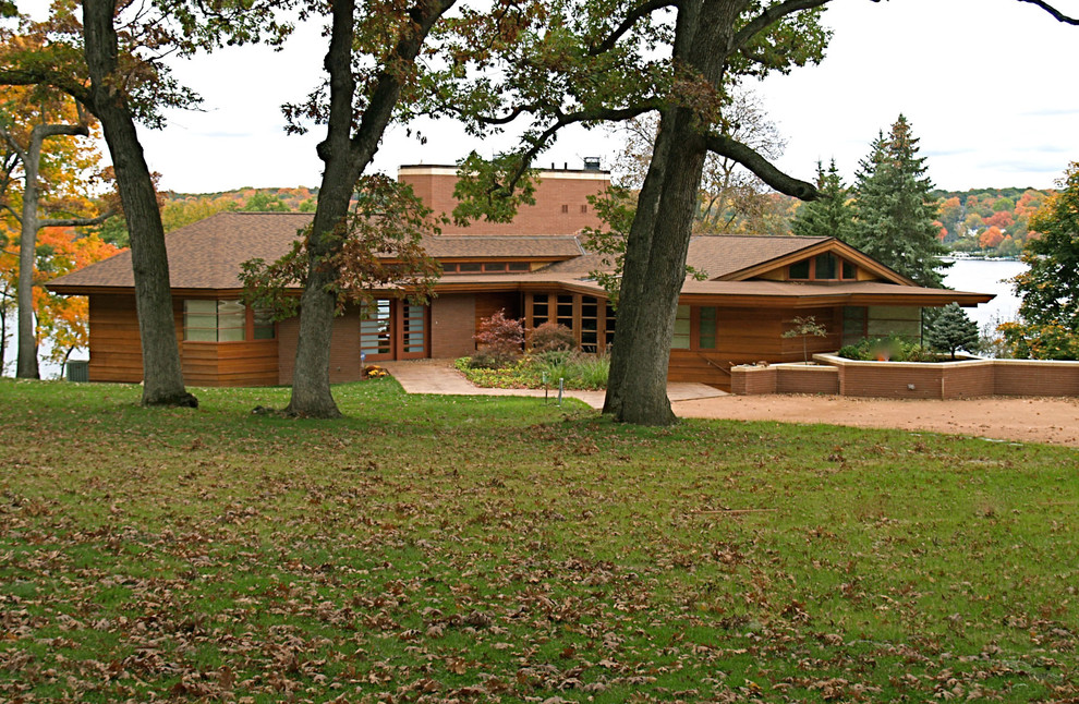 This is an example of a contemporary exterior in Milwaukee.