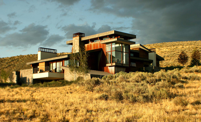 Park City House contemporain-facade
