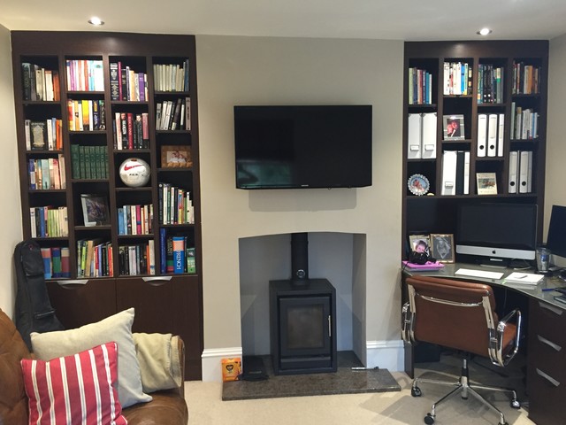 Home Office & Library modern-home-office-and-library