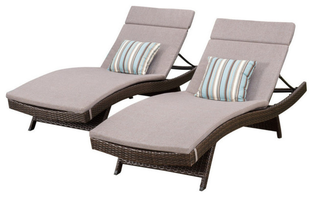 Gdf Studio Aloha Outdoor Wicker Adjustable Chaise Lounge With Cushions Set Of 2 Tropical Lounges By Gdfstudio - Gdf Studio Lakeport Outdoor Adjustable Chaise Lounge Chairs Gdf Studio Aloha Outdoor Wicker Adjustable Chaise Lounge With Cushions Set Of 2 Tropical Lounges By Gdfstudio - Gdf Studio Lakeport Outdoor Adjustable Chaise Lounge Chairs