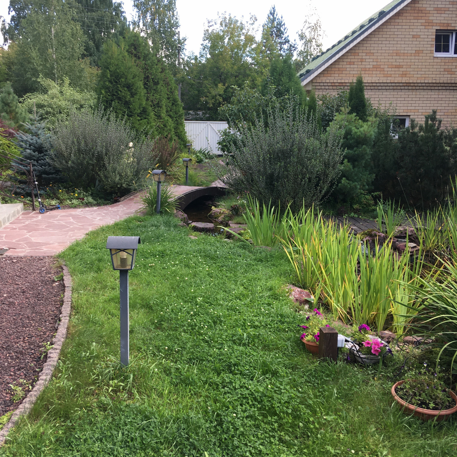 Сад в в Перми в Верхней Курье