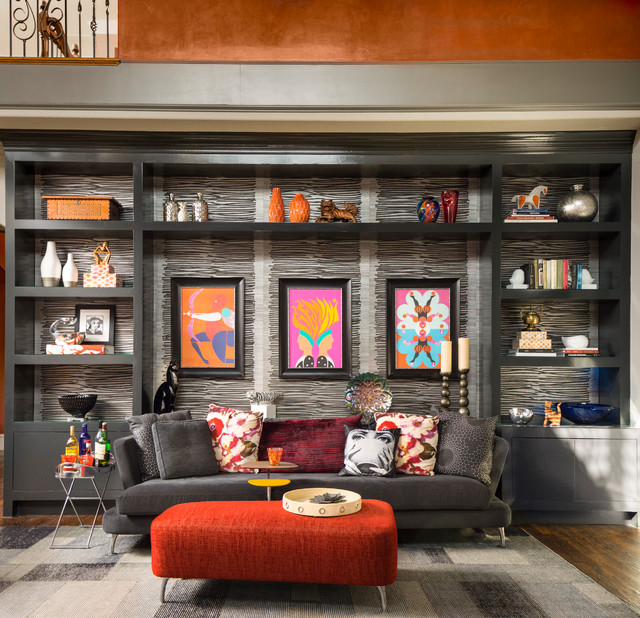 Two Story Living Room Problems Solved Contemporary Family Games Room Dallas By Adcock Smith Design