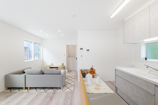 コンパクトだけど広々空間が魅力なお家 bord-de-mer-salon