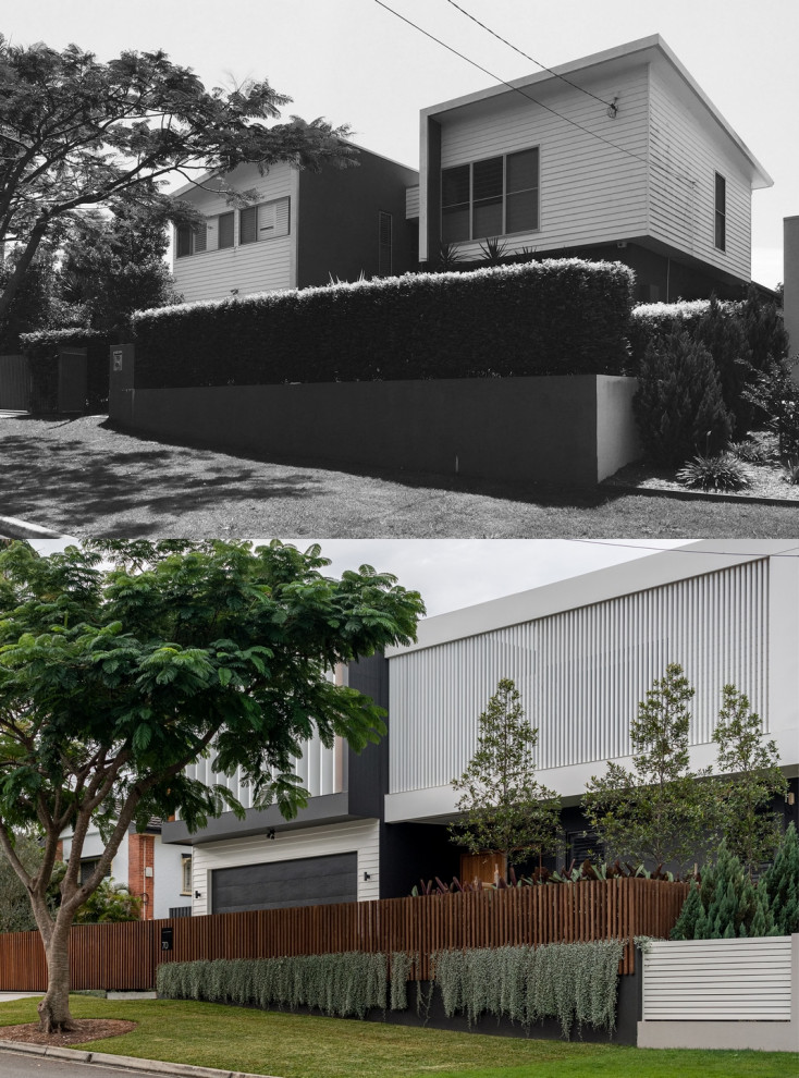 Contemporary exterior in Brisbane.