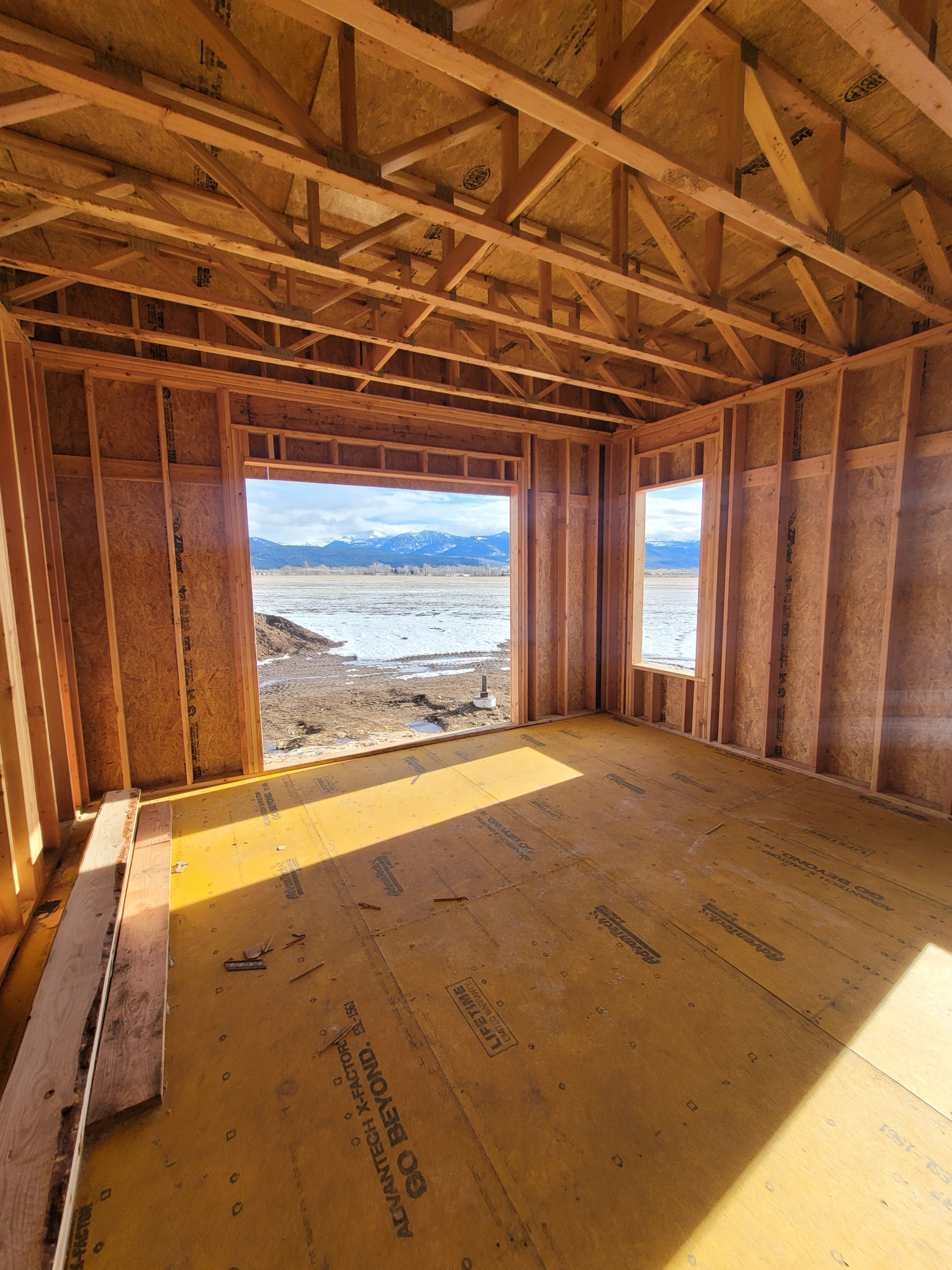 Teton Mountian farmhouse