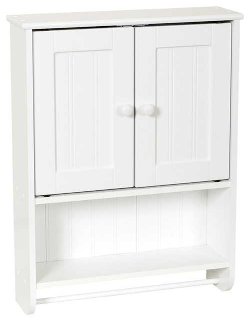 Zenna Home White Country Cottage Style Wall Cabinet Traditional Zenna Home White Country Cottage Style Wall Cabinet