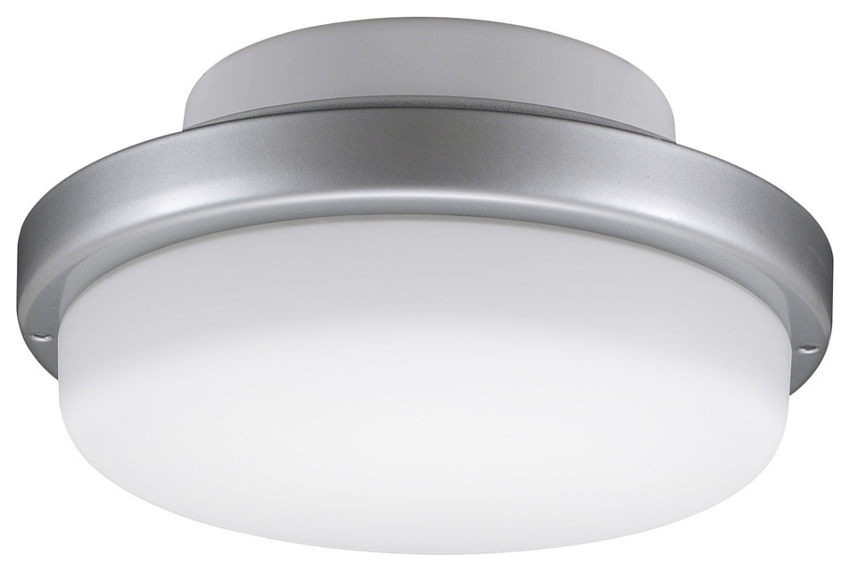 Fanimation LK8514SLW One Light Fan Light Kit Silver Finish Contemporary Ceiling Fan