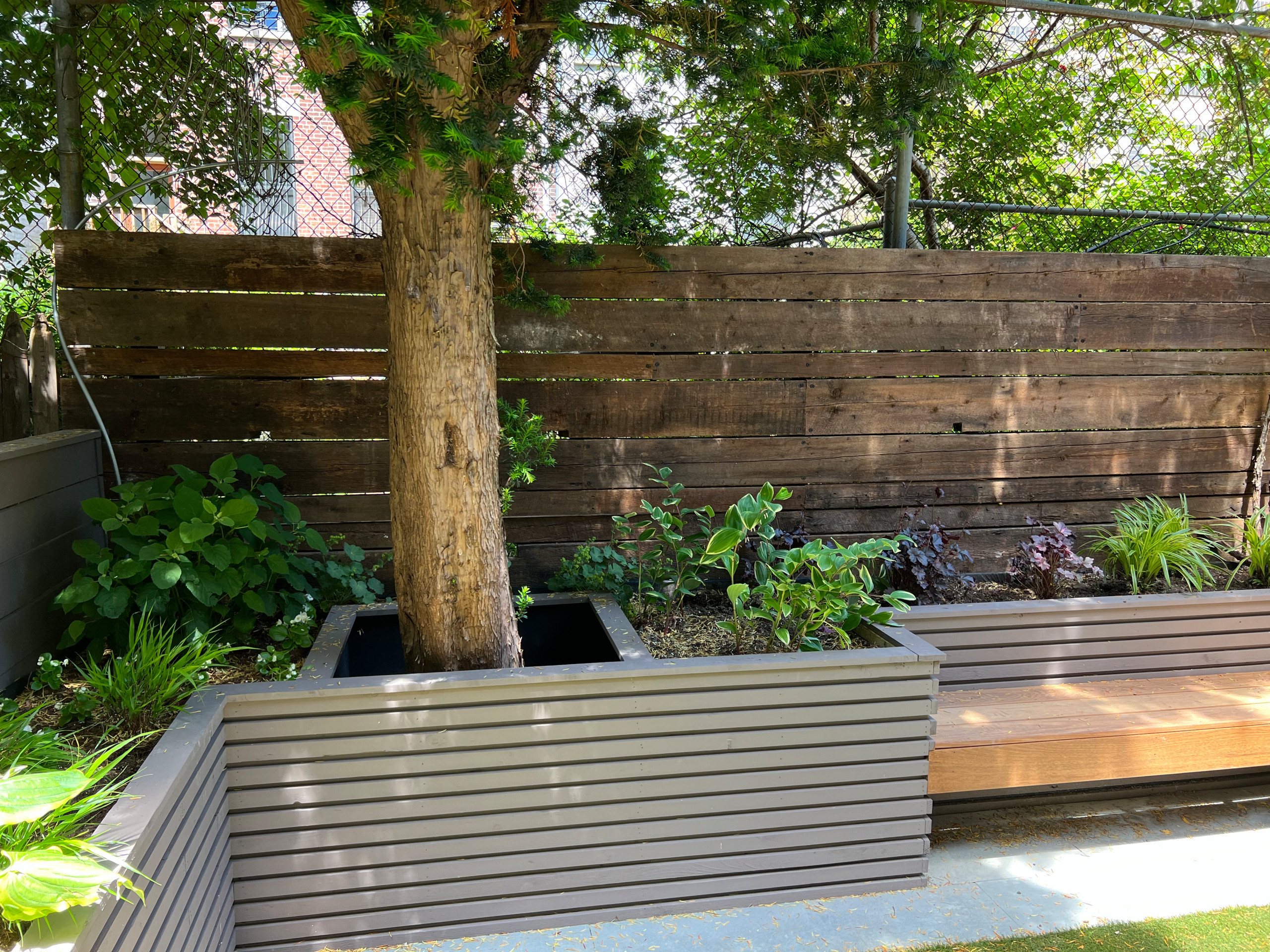 Manhattan UWS brownstone cozy backyard
