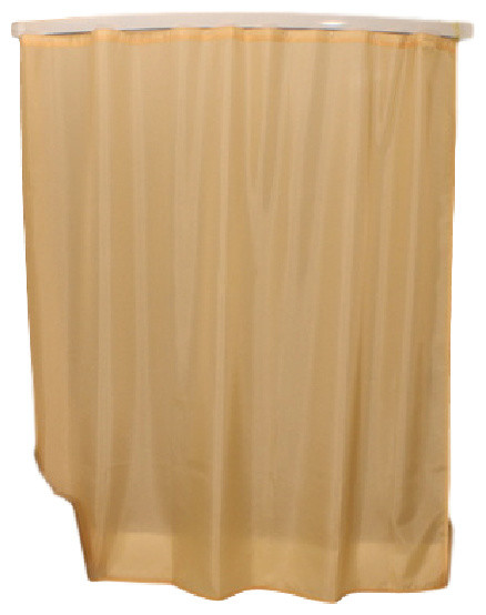 Extra Long Shower Curtain Liner Champagne 90 Extra Long Shower Curtain Liner Champagne 90