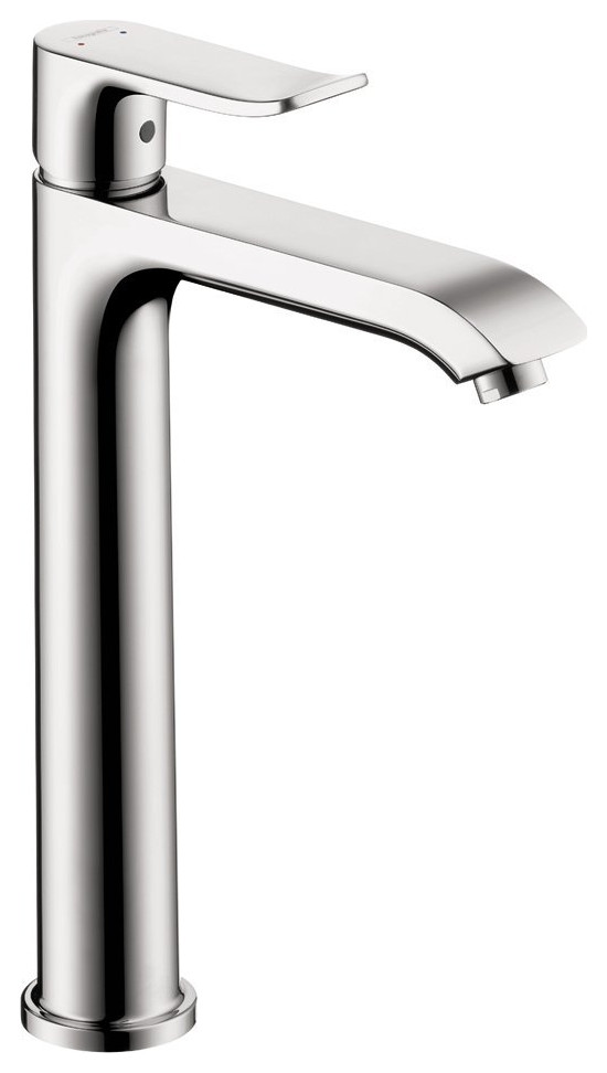 hansgrohe 31183001 Metris E Single Hole Faucet Comfort in Chrome