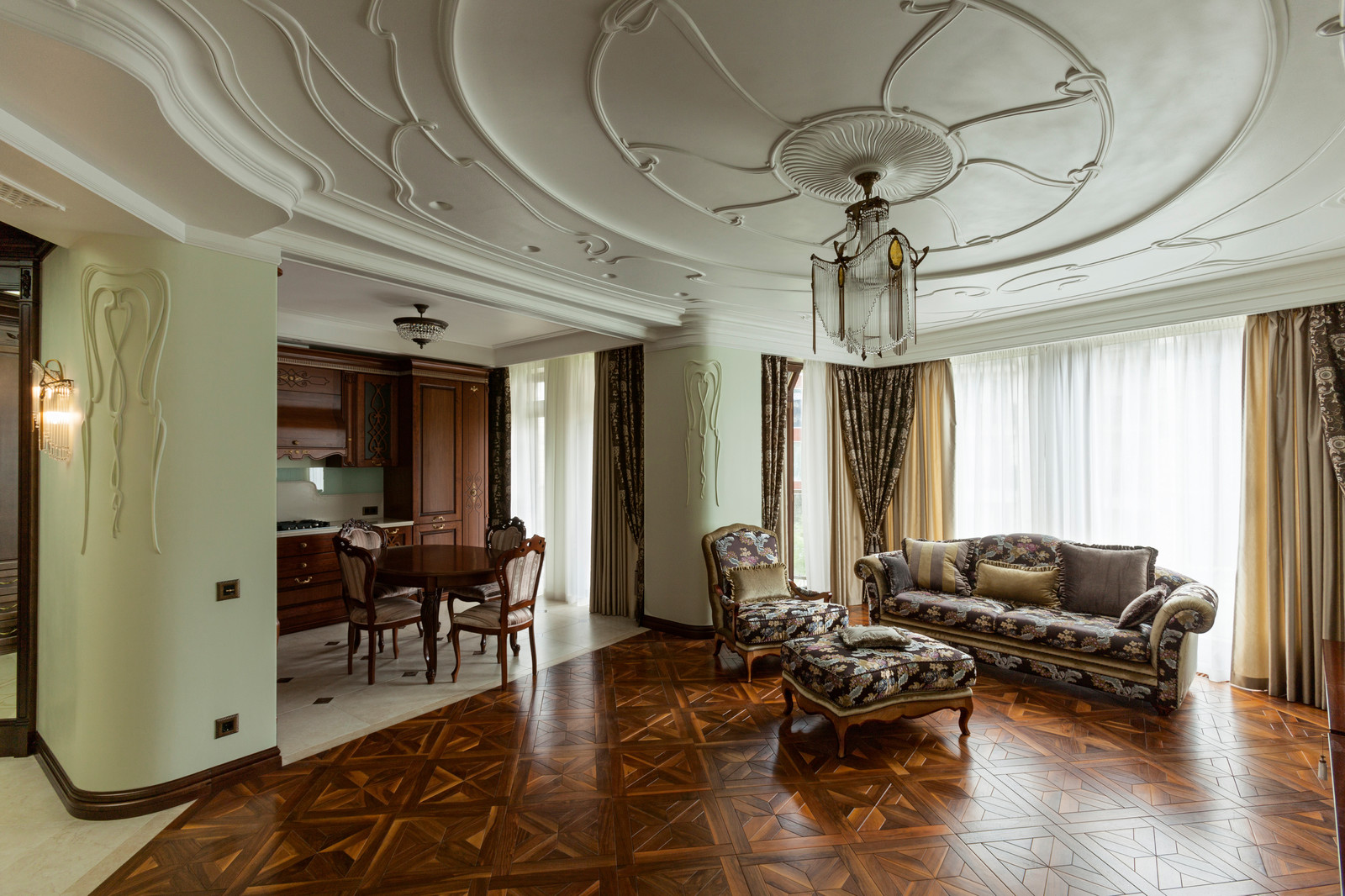 Квартира в зелёном районе Петербурга